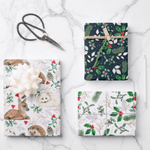 Watercolor natural wrapping papers wrapping paper sheet