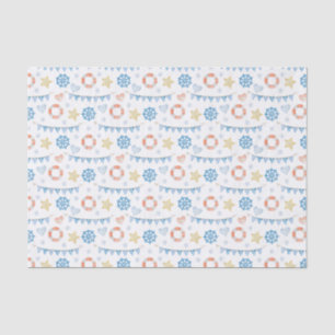Watercolor Nautical Tissue Paper