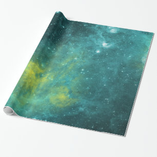 Watercolor Nebula Wrapping Paper