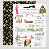 Watercolor New Orleans Birthday Weekend Itinerary