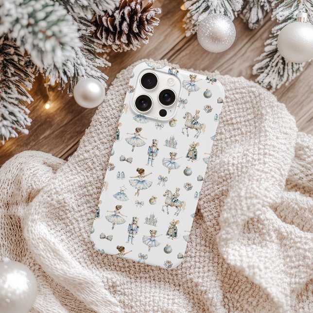 Watercolor Nutcracker Pattern Case-Mate iPhone Case (Creator Uploaded)