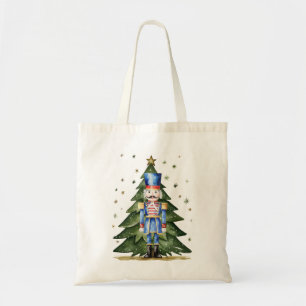 Watercolor Nutcracker Tote Bag