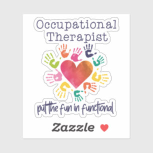 Watercolor Occupational Therapist The Fun In