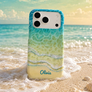 Watercolor Ocean Beach Personalize