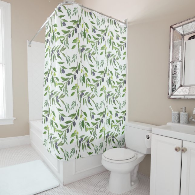 Watercolor Olive Pattern (In Situ)