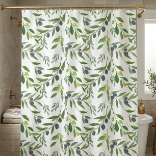 Watercolor Olive Pattern