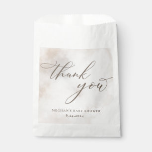 Watercolor On Cloud 9 Baby Shower  Favour Bag
