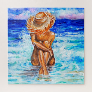 Watercolor - On The Shore - Jigsaw Puzzle