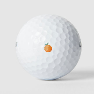 watercolor orange / cutie / citrus / clementine golf balls