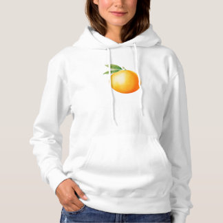 Watercolor Orange Hoodie