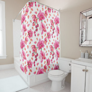 Watercolor Orchids Design 2