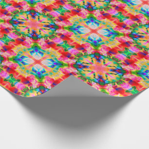Watercolor ornament wrapping paper
