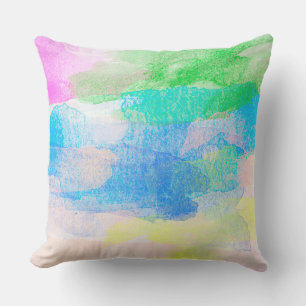 Watercolor Outdoor Pillow