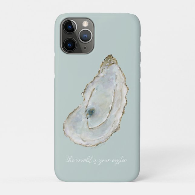 Watercolor Oyster Case-Mate iPhone Case (Back)
