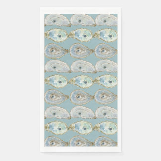 Watercolor Oysters Napkin