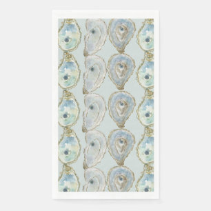 Watercolor Oysters Napkin