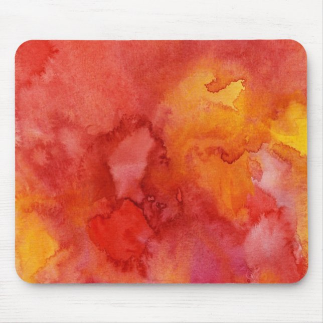 Watercolor painting background. mouse pad (Front)