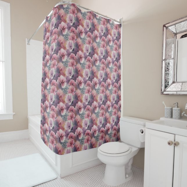 watercolor painting of soft-edged florals (In Situ)