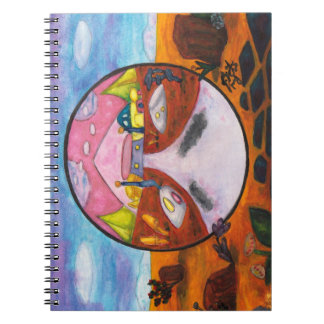 Watercolor Painting Science Fiction Dimension Art Notebook