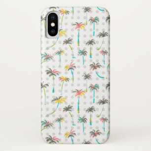 Watercolor Palm Trees iPhone X Case
