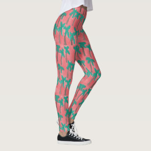 Watercolor Palm Trees Leggings