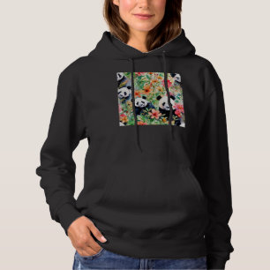 Watercolor Panda Bear Hoodie