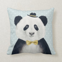 Watercolor Panda Bear