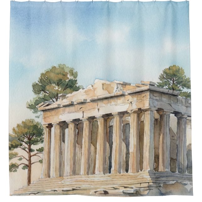 Watercolor Parthenon (Front)