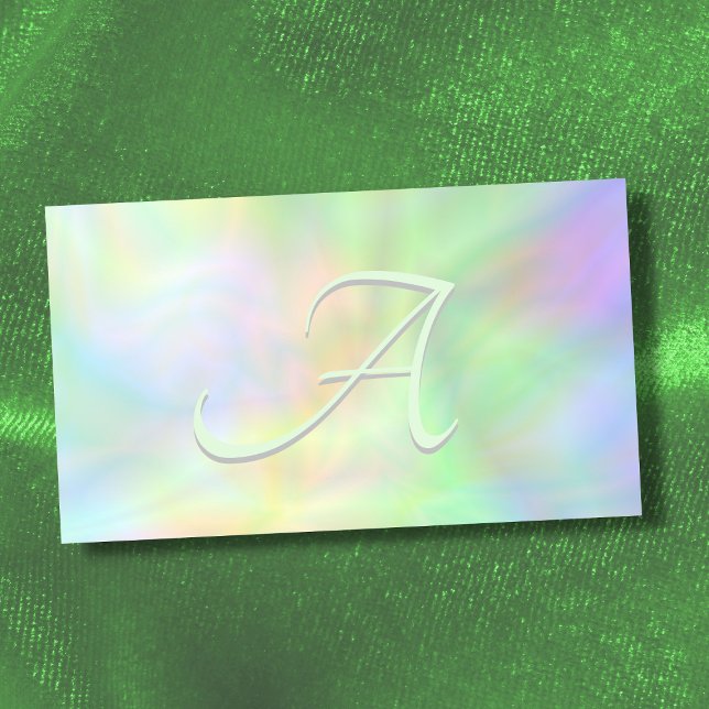 Watercolor pastel abstract gradient monogram post-it notes (Creator Uploaded)