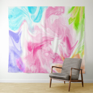 Watercolor Pastel Tapestry