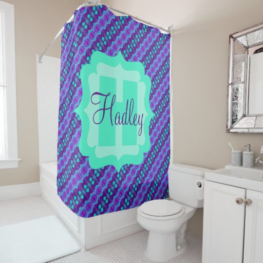 Watercolor Pattern II with Custom Text