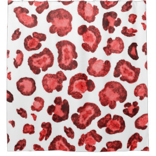 Watercolor pattern illustration leopard skin. Fash