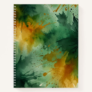 WATERCOLOR PATTERN Notebook