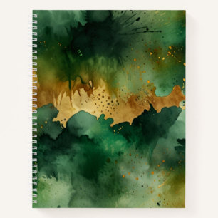 WATERCOLOR PATTERN NOTEBOOK