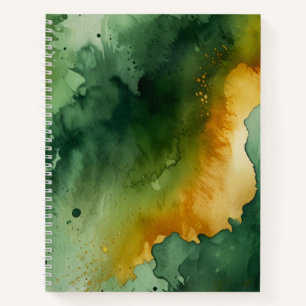 WATERCOLOR PATTERN Notebook