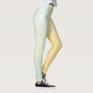 Watercolor Patterned Leggings