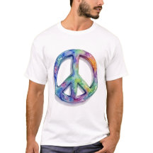 Watercolor Peace Sign Shirt