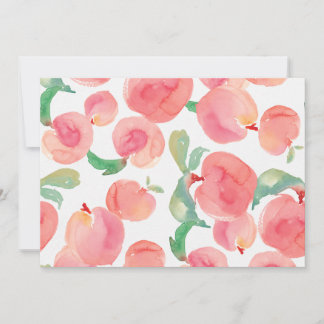 Watercolor Peaches