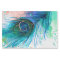Watercolor Peacock Feather Tissue Paper