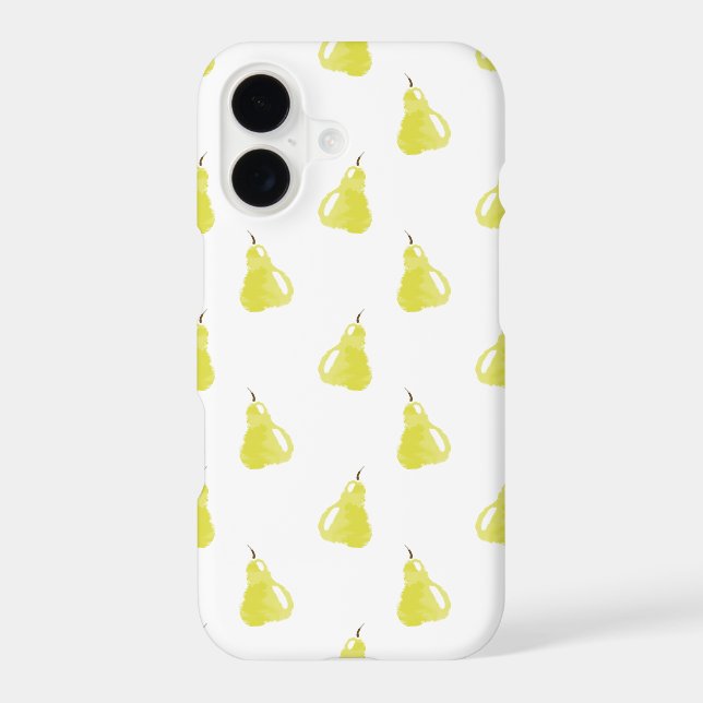 Watercolor Pear Pattern (Back)