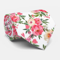 Watercolor Peonies Floral Summer