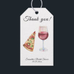 Watercolor Perfect Pair Bridal Shower Thank You Gift Tags<br><div class="desc">Watercolor bridal shower. Pair bridal shower.</div>
