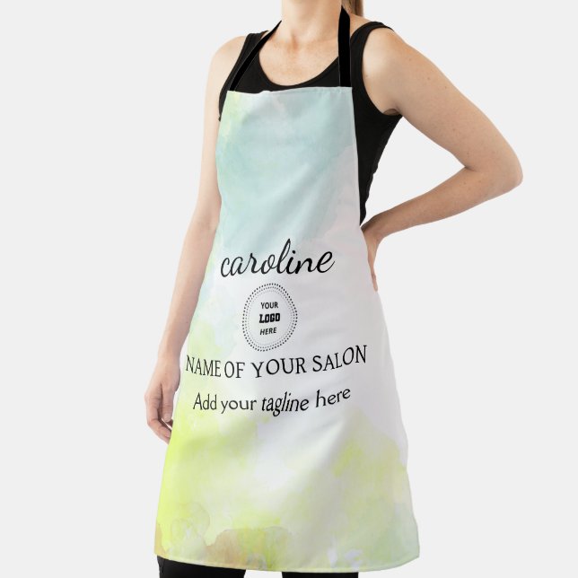 Watercolor Personalized Apron (Insitu)