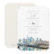 Watercolor Philadelphia Pennsylvania City Wedding