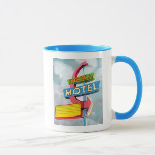 Watercolor Phoenix Motel Mug