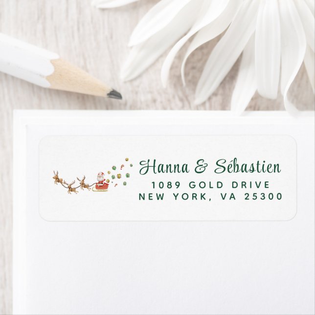 Watercolor Pine Tree Chic Christmas  (Insitu)