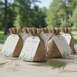 Watercolor Pine Tree Forest Wedding Save The Date  Gift Tags<br><div class="desc">Celebrate in style with these stylish and very trendy wedding save the date tags. This design is easy to personalize with your special event wording and your guests will be thrilled when they receive these fabulous tags.</div>