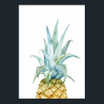 Watercolor Pineapple Poster<br><div class="desc">Watercolor Pineapple Poster</div>