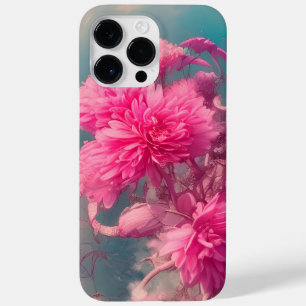 WATERCOLOR PINK FANTASY CHRYSANTHEMUMS Case-Mate iPhone 14 PRO MAX CASE