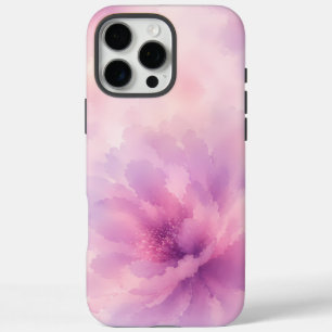 Watercolor Pink Lavender Blossom Abstract iPhone 16 Pro Max Case